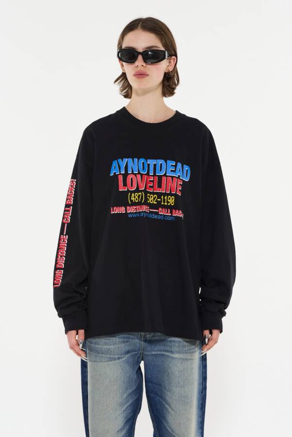 AY NOT DEAD REMERA ML LOVELINE - Image 3