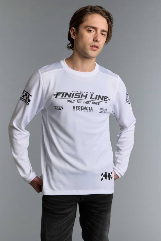 HERENCIA REMERA ML CROSS LINE