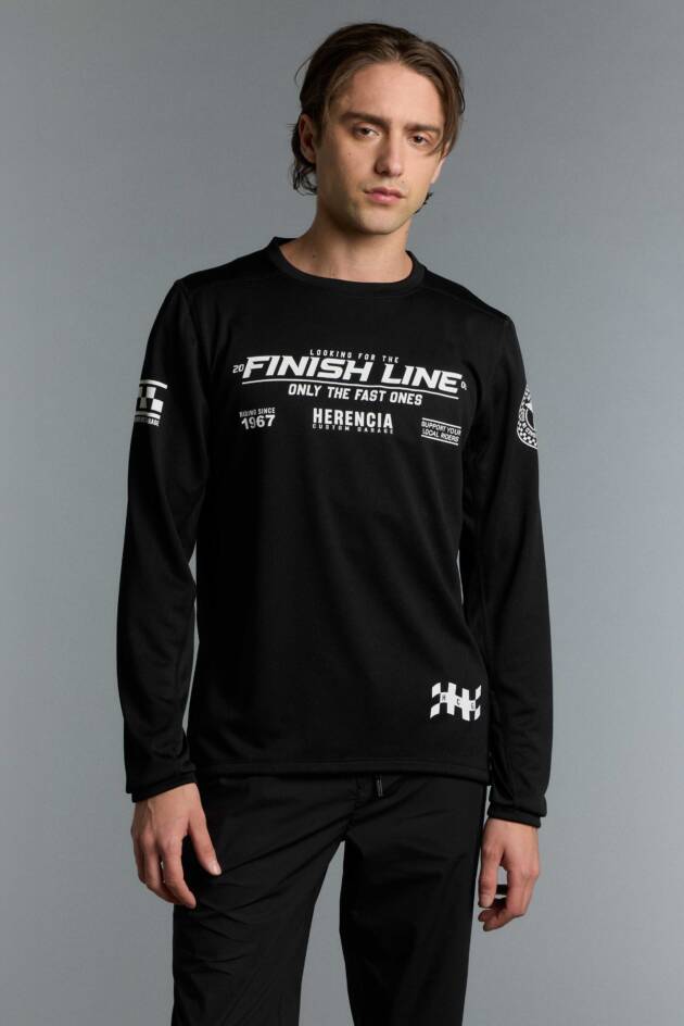 HERENCIA REMERA ML CROSS LINE