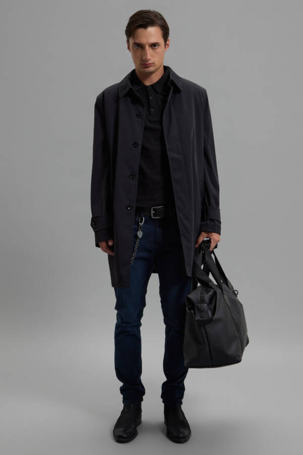 HERENCIA JEANS ZIPPER BLUE BLACK - Image 2