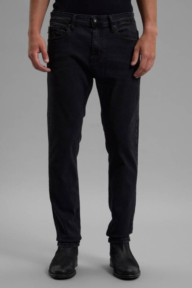 HERENCIA JEANS ZIPPER SMOKE