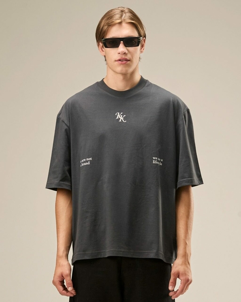 KING OF THE KONGO REMERA ROYALTY GREY