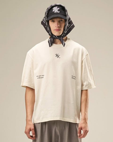 KING OF THE KONGO REMERA ROYALTY OFF WHITE