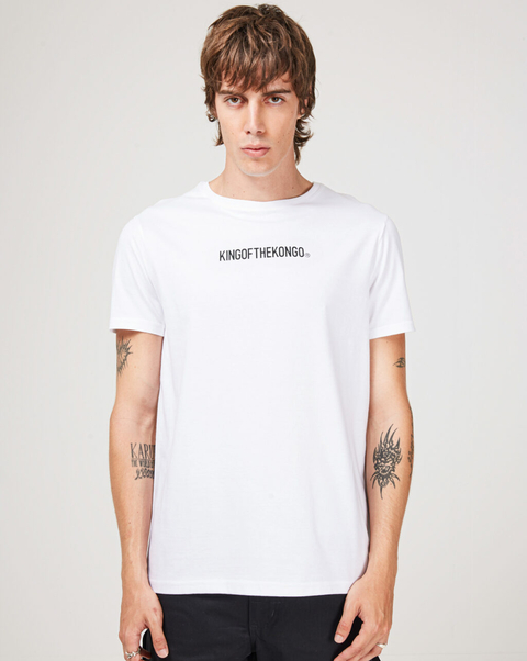 KING OF THE KONGO REMERA VERIFIED WHITE