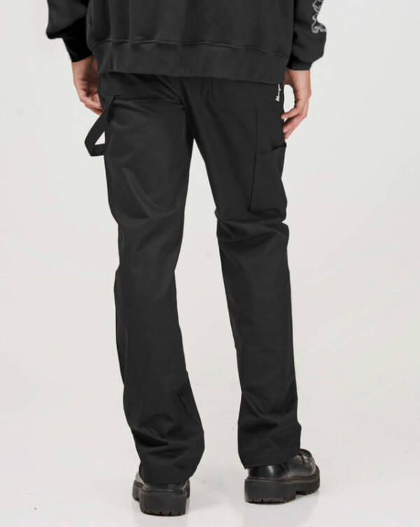 KING OF THE KONGO CARPENTER PANT BLACK - Image 3