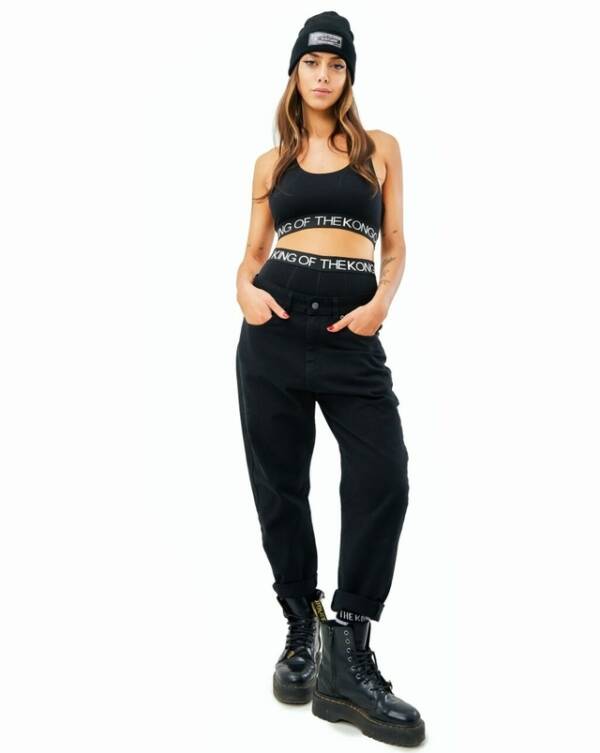 KING OF THE KONGO JEANS KOTK BLACK - Image 3