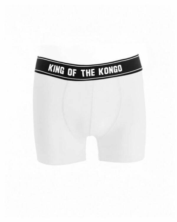 KING OF THE KONGO BOXER STRIPES WHITE - Image 2