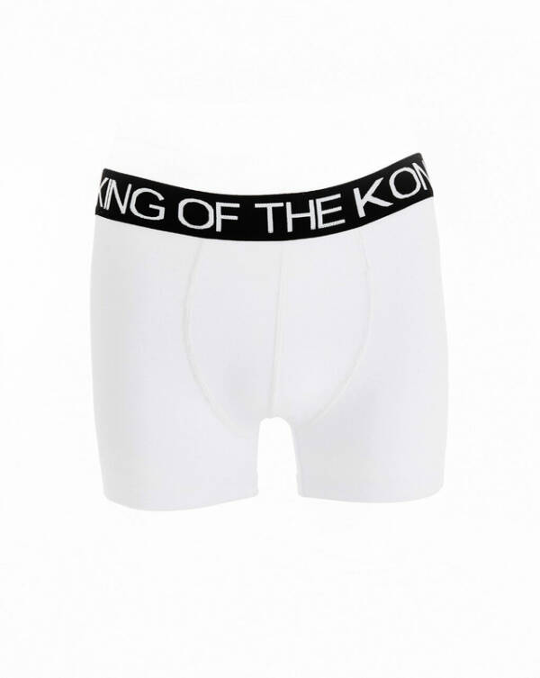 KING OF THE KONGO BOXER STRIPES WHITE - Image 4