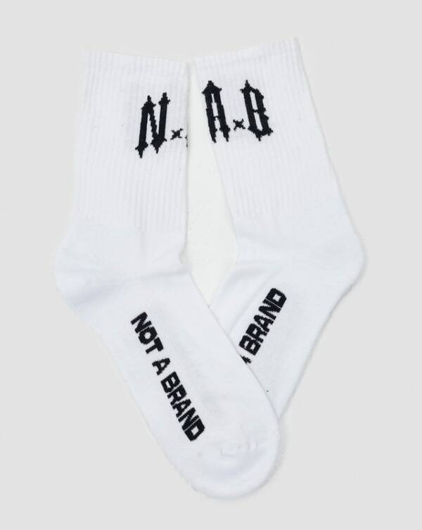 KING OF THE KONGO NAB SOCKS WHITE - Image 3