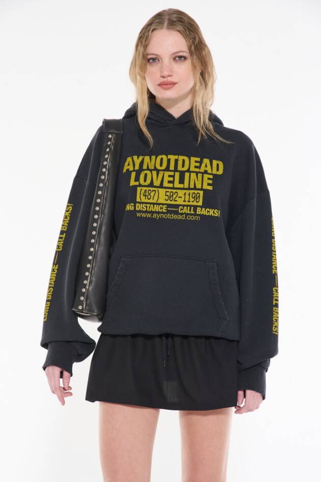 AY NOT DEAD HOODIE LOVELINE