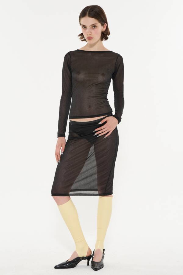 AY NOT DEAD TOP BASIC SHEER