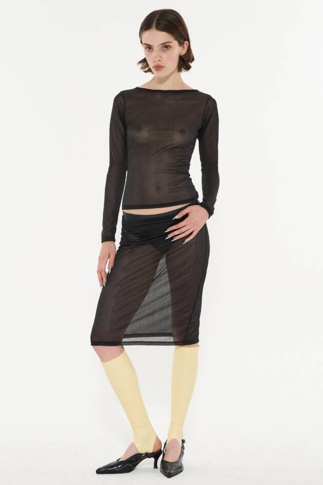 AY NOT DEAD TOP BASIC SHEER