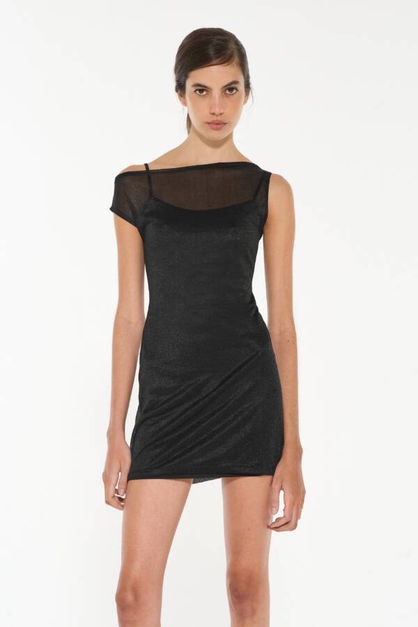 AY NOT DEAD VESTIDO OFF SHOULDER SHEER - Image 2