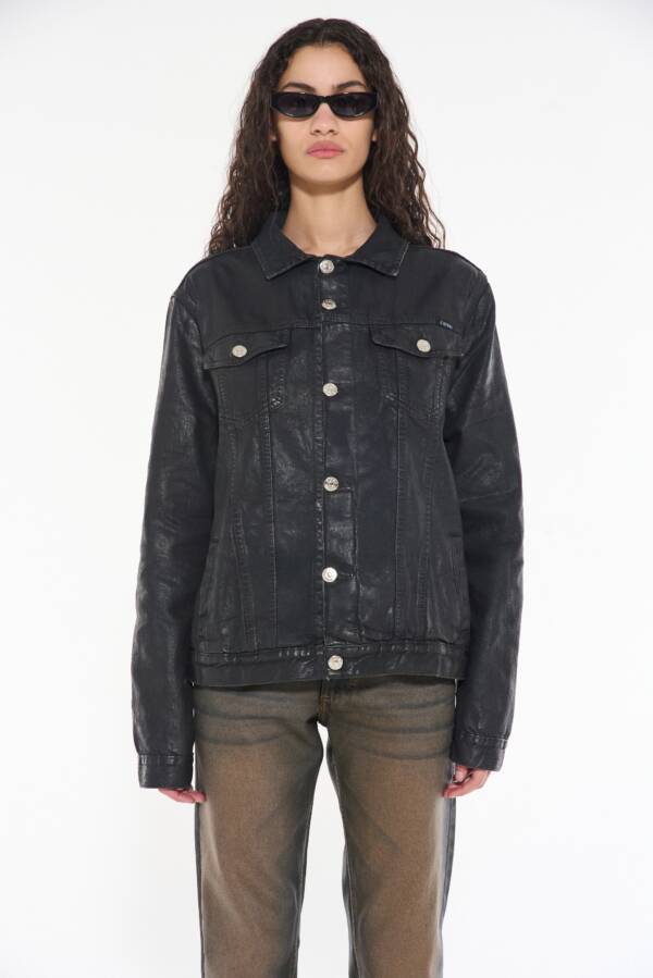 AY NOT DEAD CAMPERA BLACK COATED - Image 3