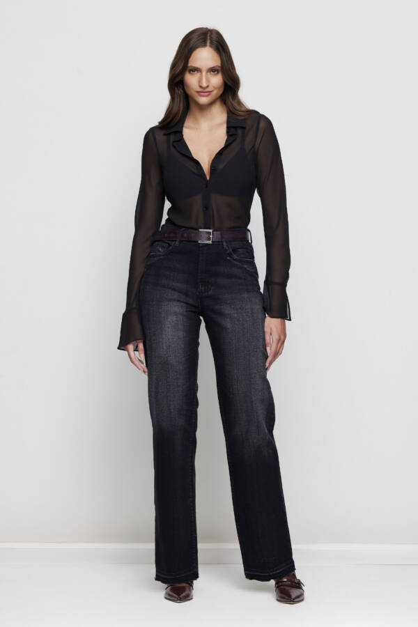 TUCCI PANTALON ROMA INTENSE BLACK - Image 2
