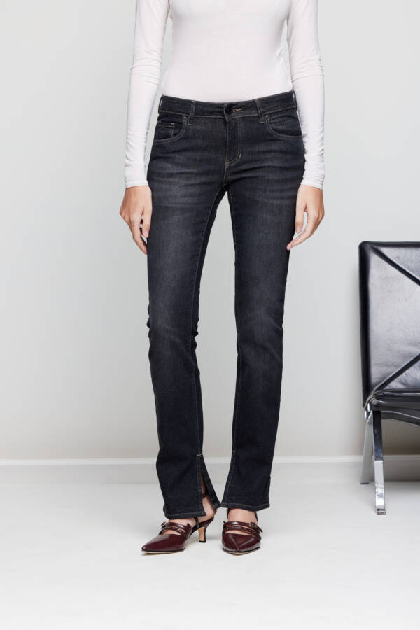 TUCCI PANTALON GABY ST SPLIT BLACK
