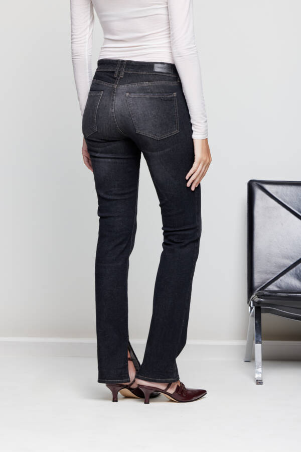 TUCCI PANTALON GABY ST SPLIT BLACK - Image 2