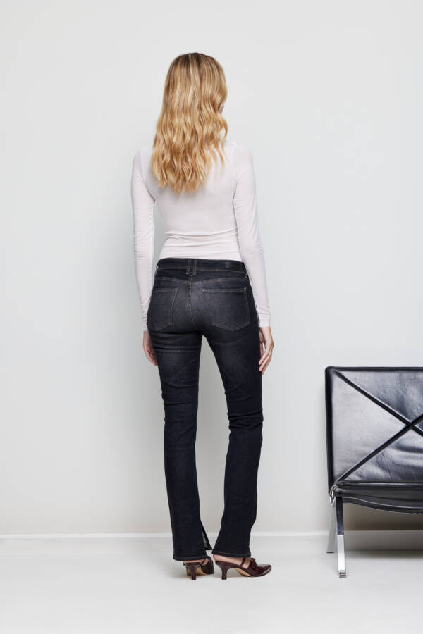 TUCCI PANTALON GABY ST SPLIT BLACK - Image 6