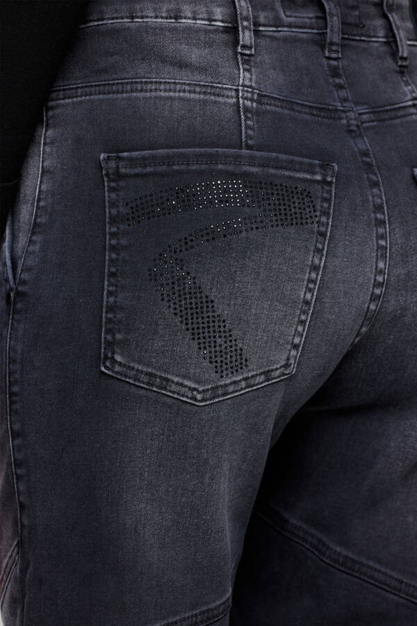 TUCCI PANTALÓN FRANCES BLACK SHINE