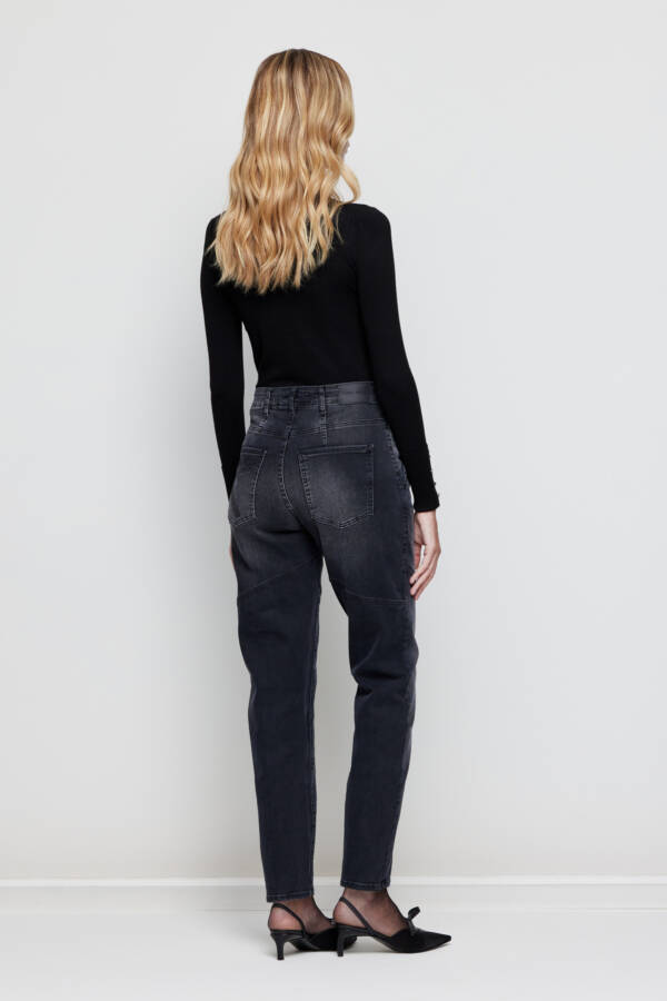 TUCCI PANTALÓN FRANCES BLACK SHINE - Image 6