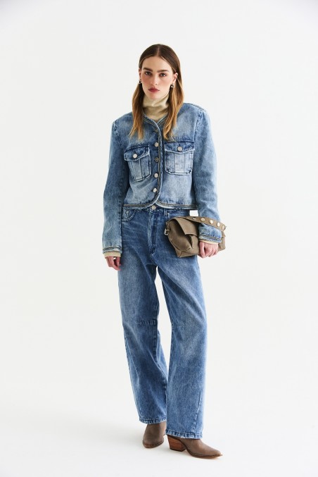 VESNA CHAQUETA KALI AZUL DENIM