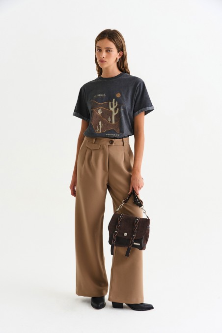 VESNA REMERA ADONIS JOURNEY GRIS TOPO