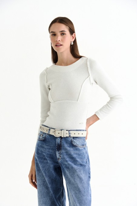 VESNA REMERA IDALIA BLANCO