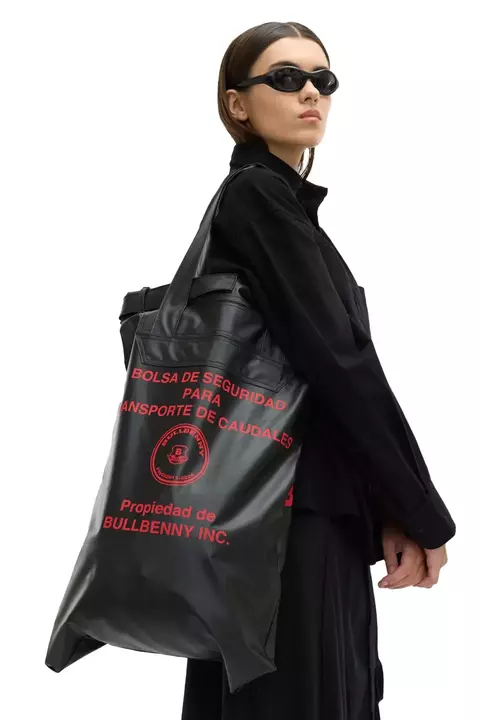 BULLBENNY TOTE BAG [ MONEY BAG ] NEGRO