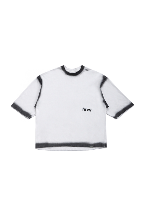 HARVEY WILLYS REMERA KN BOXY MARGER WHITE
