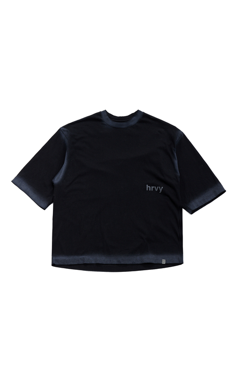 HARVEY WILLYS REMERA KN BOXY MARGER BLACK