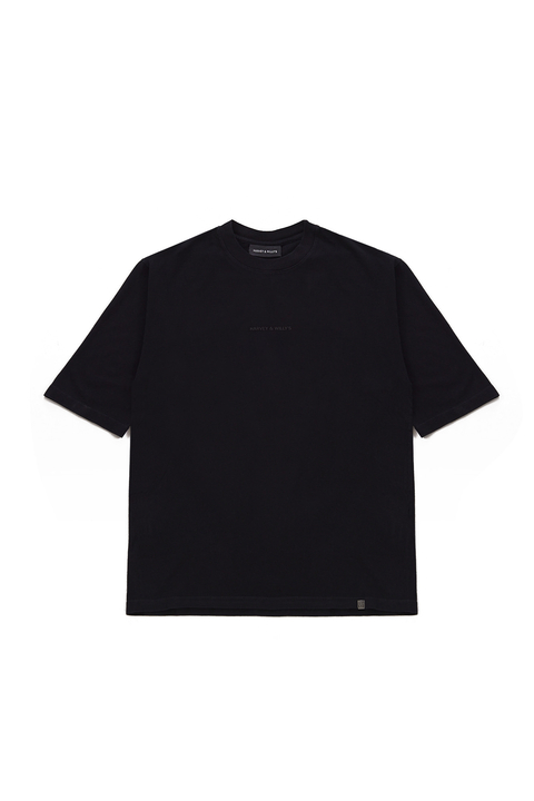 HARVEY WILLYS REMERA KN BIG LOGO BLACK