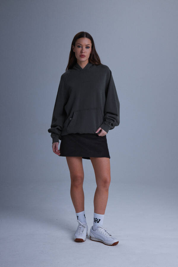 HARVEY WILLYS HOODIE BIG LOGO FOREST - Image 4