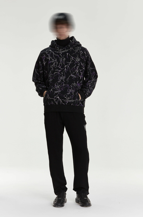 HARVEY WILLYS HOODIE FULL PRINT LIGHTNING