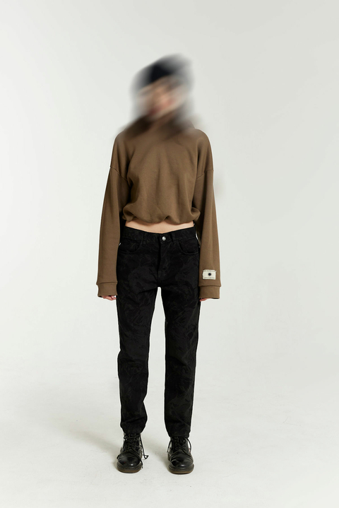 HARVEY WILLYS HOODIE OVERSIZED REN BROWN
