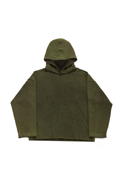 HARVEY WILLYS HOODIE ORIGINS PROCESS GREEN
