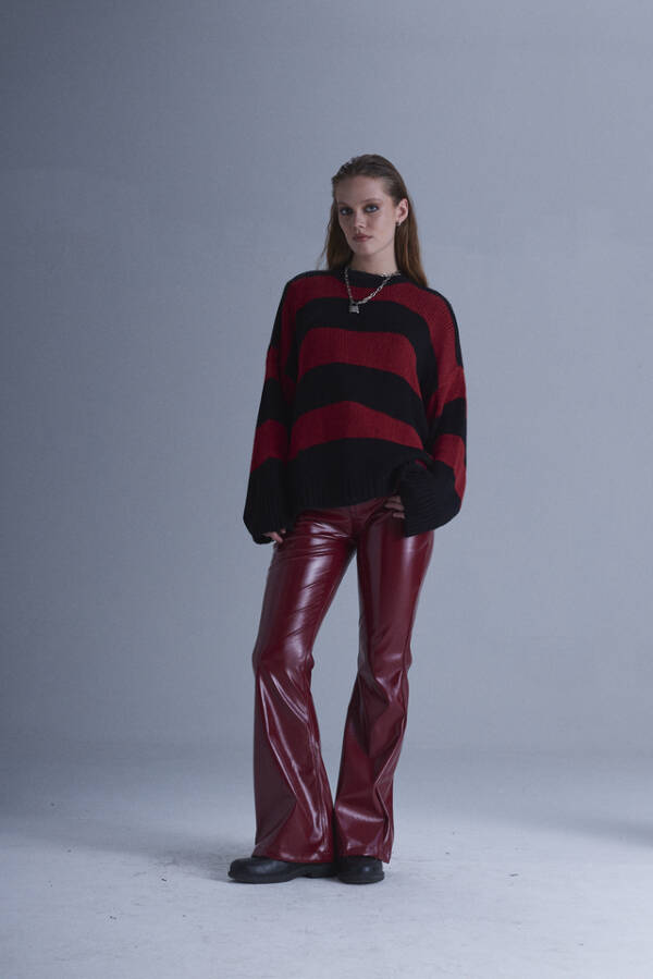 HARVEY WILLYS PANTALON FLARE CHAROL SCARLET - Image 5