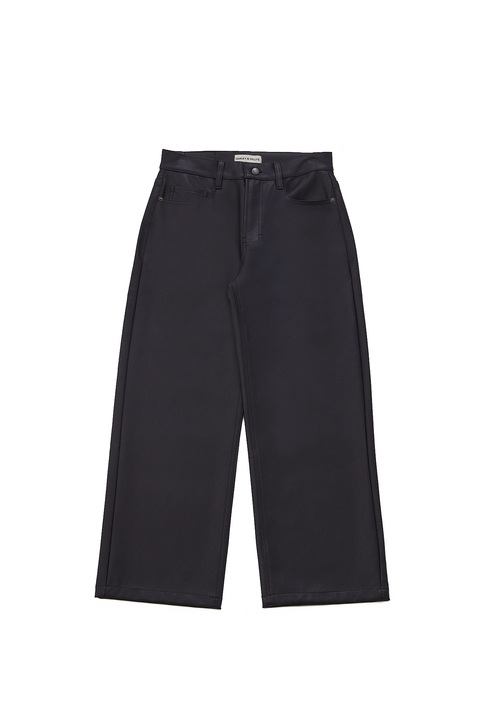 HARVEY WILLYS PANTALÓN CHESTER LEATHER BLACK