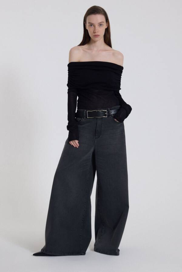 MARIA CHER TOP ANTARES NEGRO