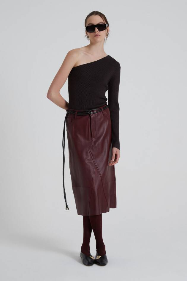 MARIA CHER TOP SATURNO MARRON