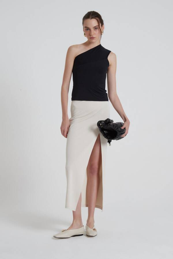 MARIA CHER TOP CANIS NEGRO