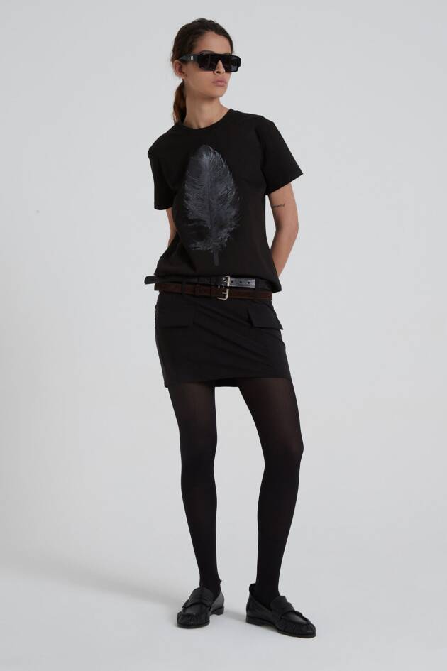 MARIA CHER REMERA ATLAS NEGRO