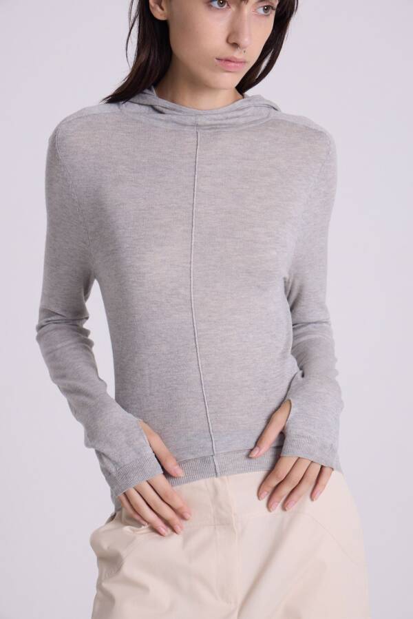 MARIA CHER SWEATER INDUS GRIS MEL. - Image 2