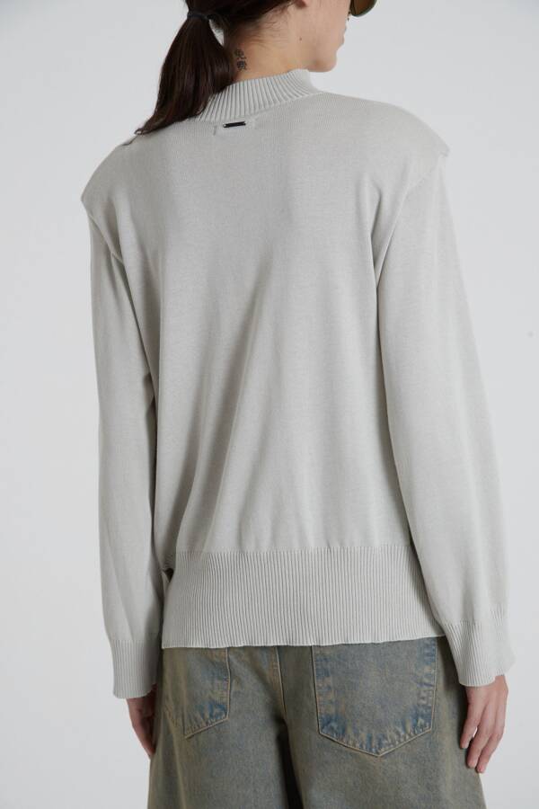 MARIA CHER SWEATER ANCHO AGEN PLATA - Image 3