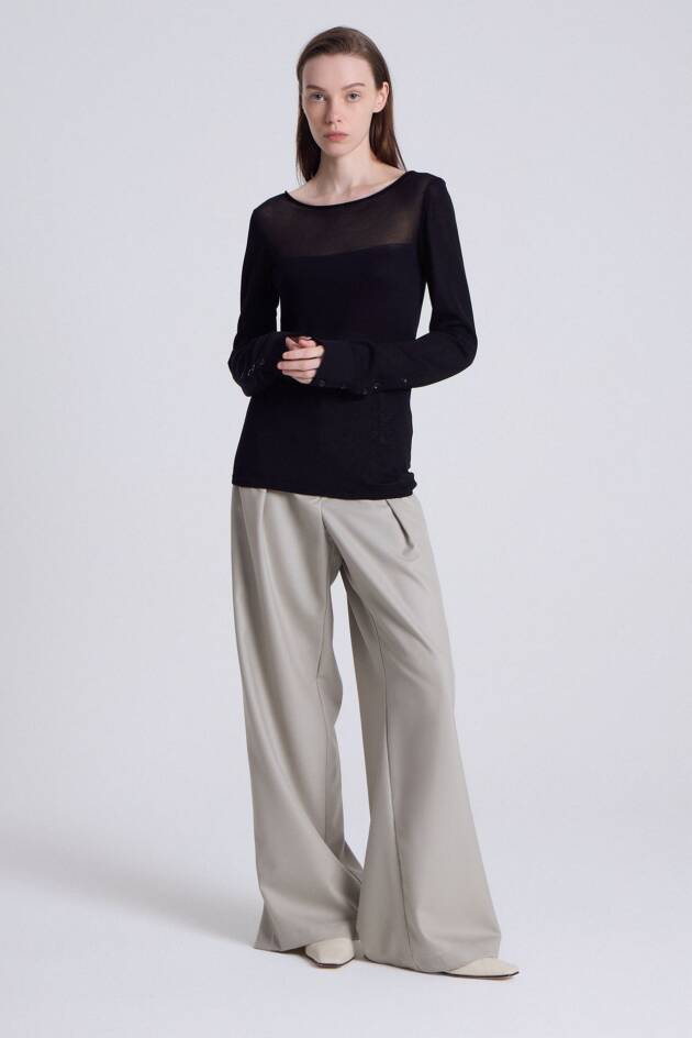 MARIA CHER SWEATER LEPUS NEGRO