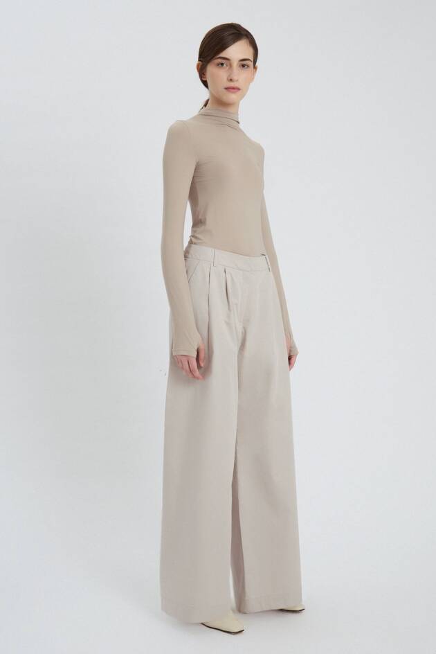 MARIA CHER PANTALON BIS AQUILA CEMENTO