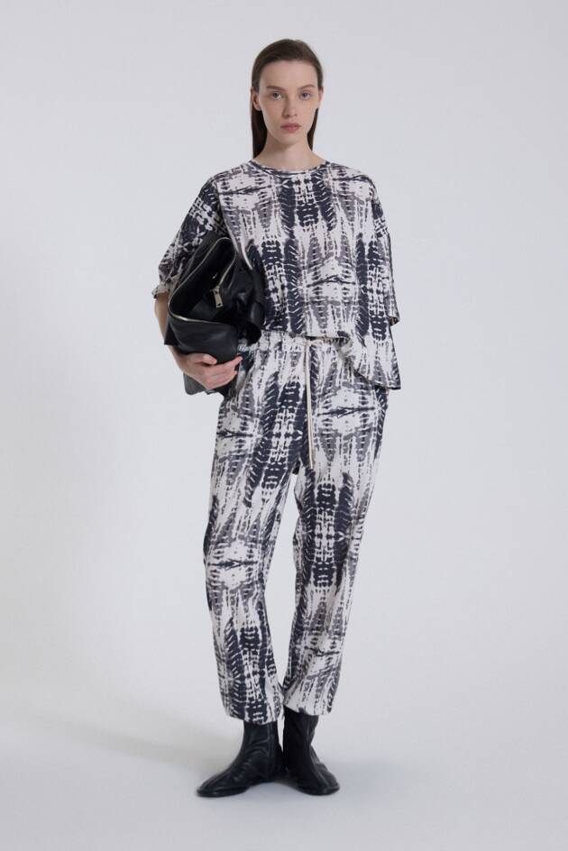 MARIA CHER PANTALON CUPIDO ESTAMPADO