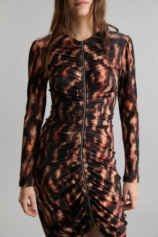 KOSIUKO VESTIDO COPPER BLURRY SCENE - Image 3