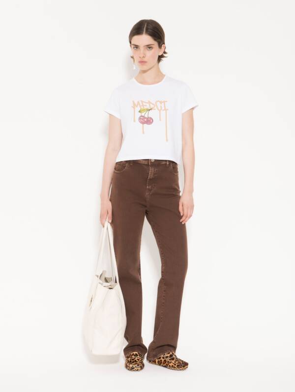 JAZMÍN CHEBAR REMERA CERISE