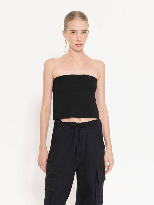 JAZMÍN CHEBAR STRAPLESS CAMI