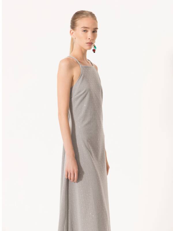 JAZMÍN CHEBAR VESTIDO MORA